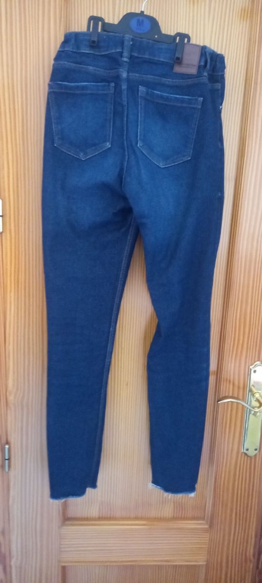 Vaquero niña azul marino, talla 13/14 años, 164cm