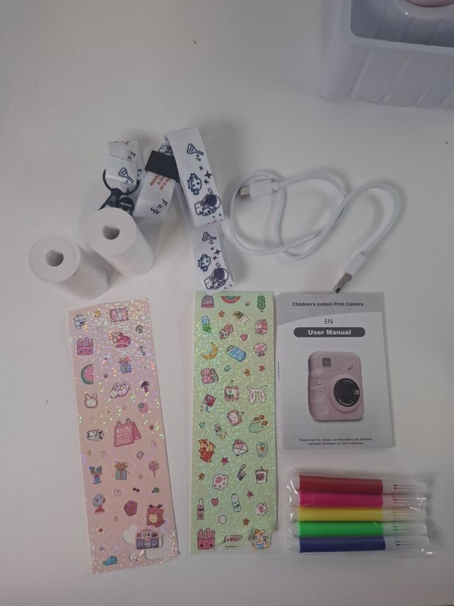 Cámara Mini Print Rosa