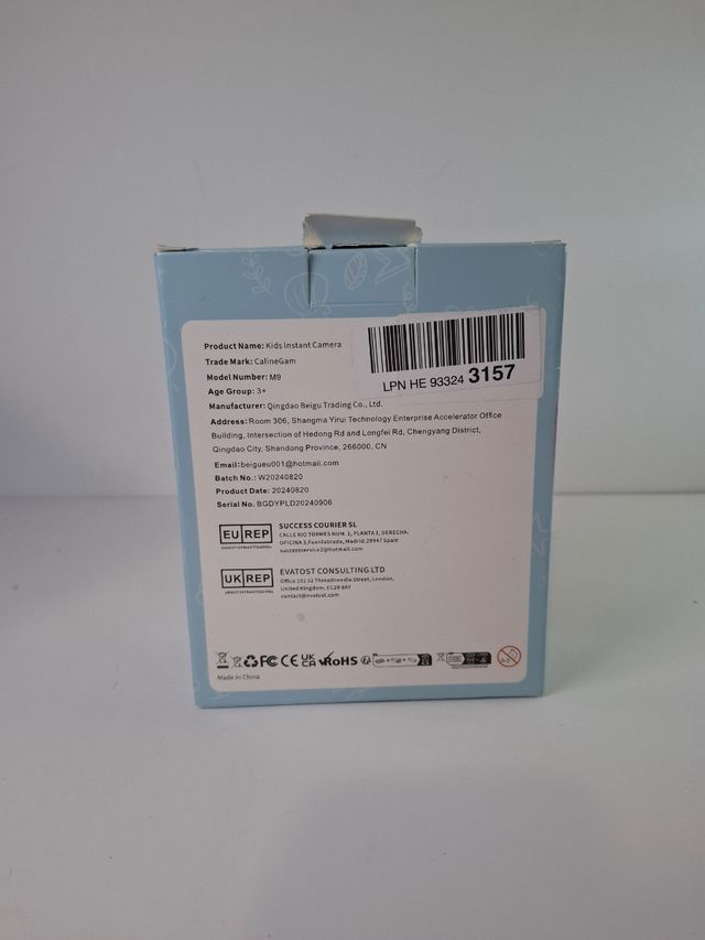 Cámara Mini Print Rosa