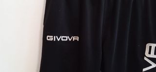 Chándal Givova Negro, Rojo y Blanco