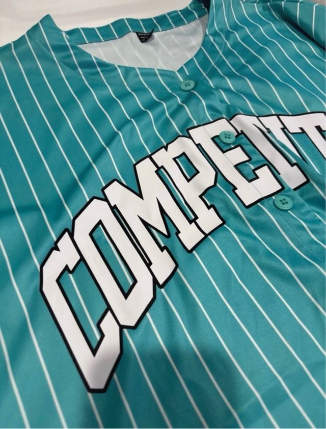 Camisa larga Urban rayas blancas