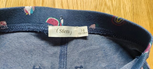 Pantalón vaquero Sfera unicornios 7-8 años