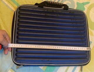 Funda portátil azul