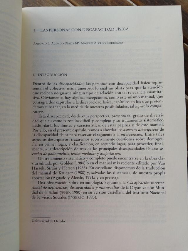 Personas con discapacidad: Perspectivas psicope...