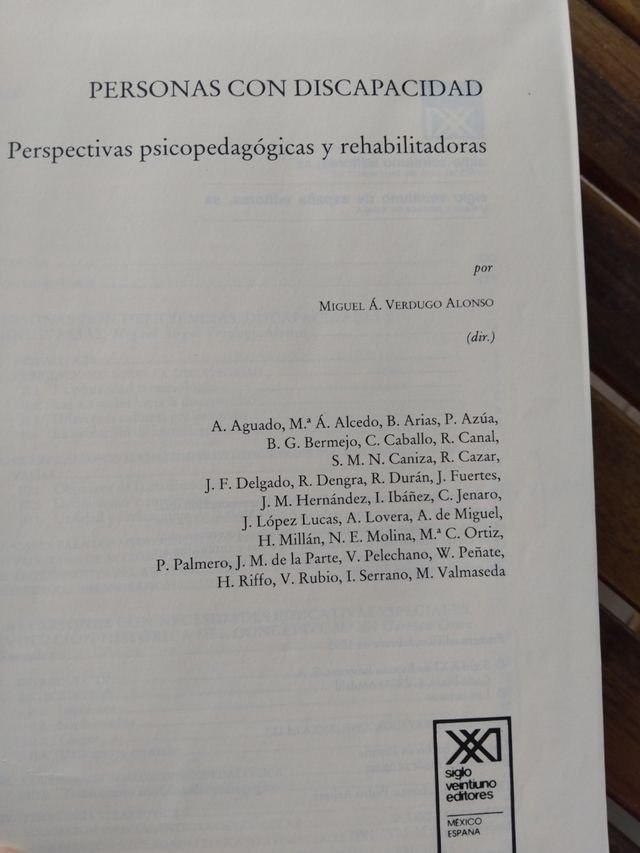 Personas con discapacidad: Perspectivas psicope...