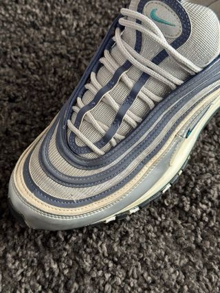 Nike Air Max 97 Prata Metálico Azul