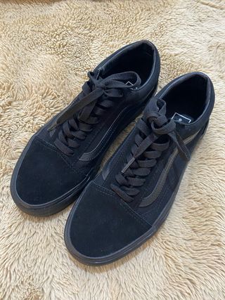 Vans Old Skool Plataforma Talla 39 Negro