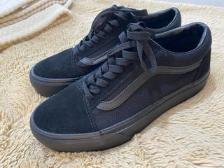 Vans Old Skool Plataforma Talla 39 Negro