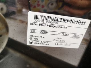 Campana Extractora Bosch Acero Inoxidable