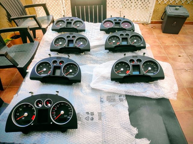 Cuadro de instrumentos Audi TT MK1. RECONSTRUIDO.