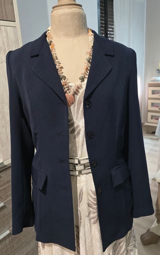 Chaqueta sastre azul marino