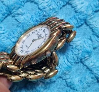Reloj Jean Marcel Oro y Blanco