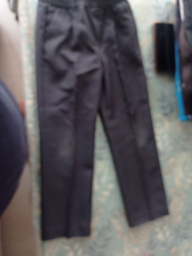 Pantalón largo uniforme gris T 6/7