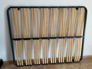 Somier 150cm Metal y Madera