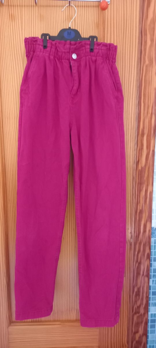 Vaquero niña fucsia, talla 13/14 años, 164cm.