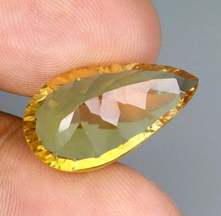 Gemma Naturale Citrino per Pendente