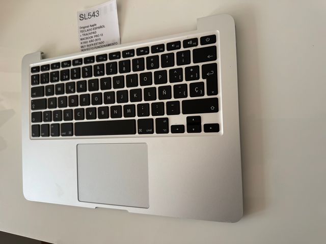 Tastiera + trackpad in spagnolo MacBook Pro A1502 2015