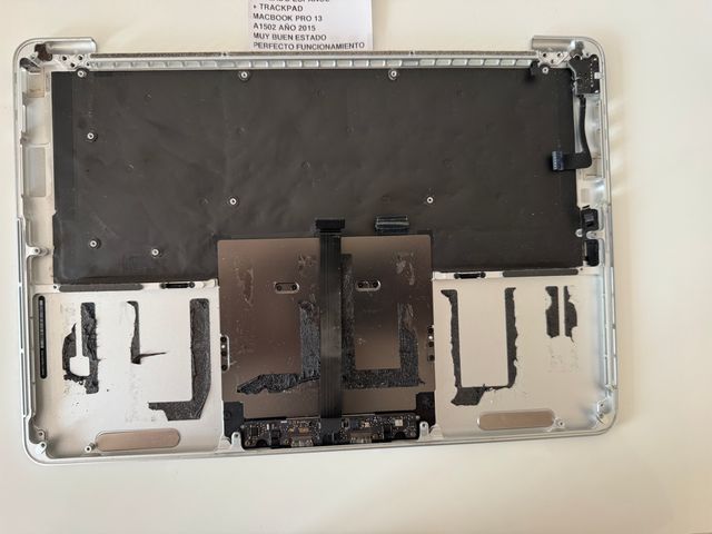 Tastiera + trackpad in spagnolo MacBook Pro A1502 2015