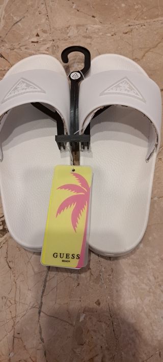 Ciabatte Guess Donna Bianche Tg 37