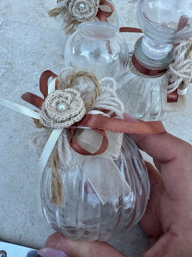 Bottigliette profumo decorative set 3