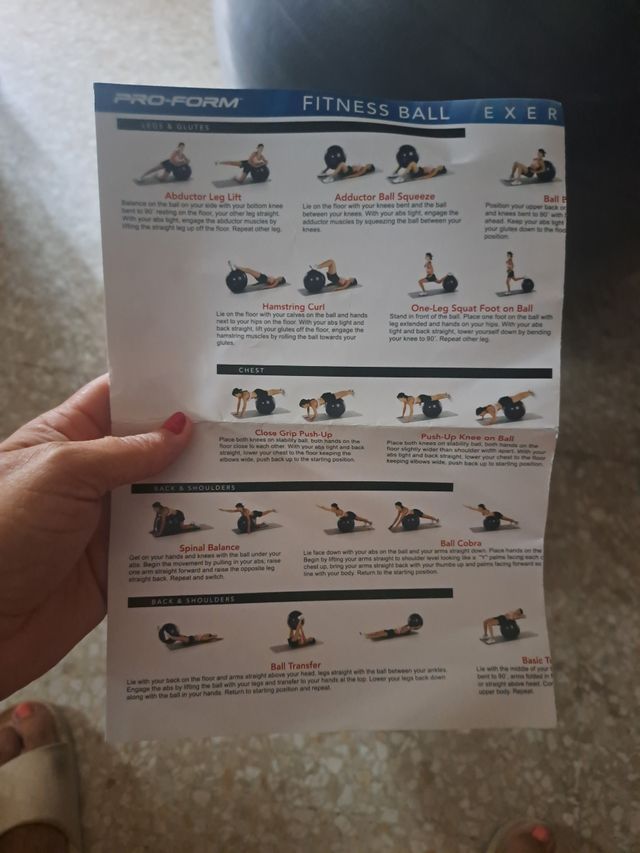 Pelota de Fitness Pro-Form 75cm