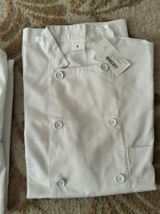Chaqueta Cocinero Blanca Talla M