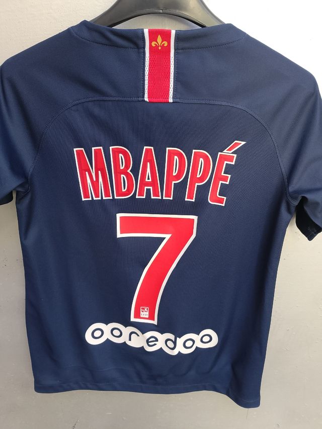 Maglia da calcio Mbappé Nike PSG tg 12/13 anni