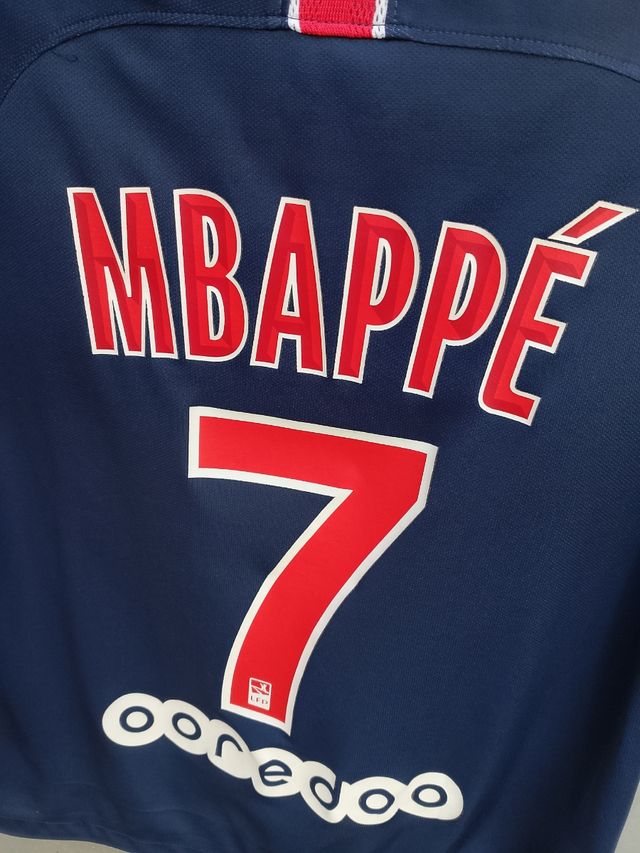 Maglia da calcio Mbappé Nike PSG tg 12/13 anni