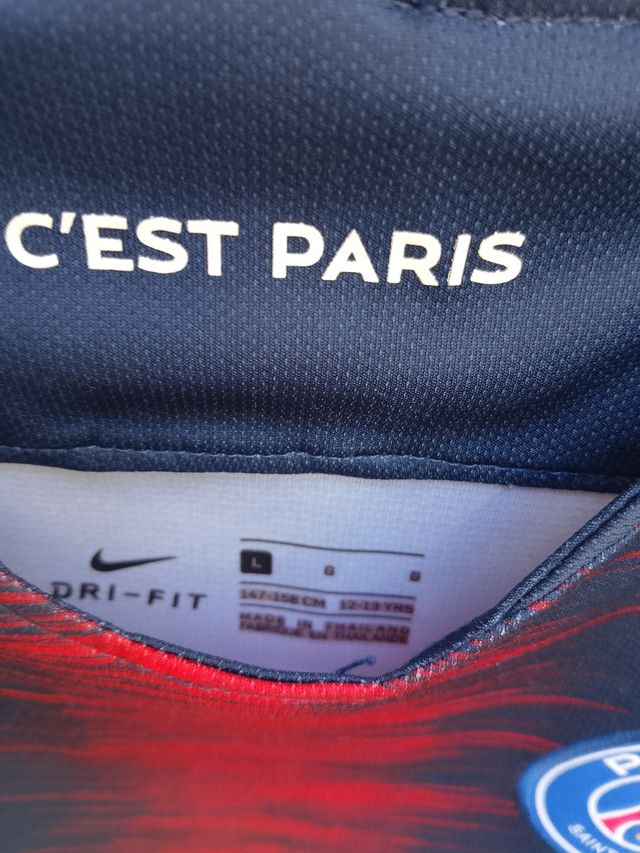 Maglia da calcio Mbappé Nike PSG tg 12/13 anni