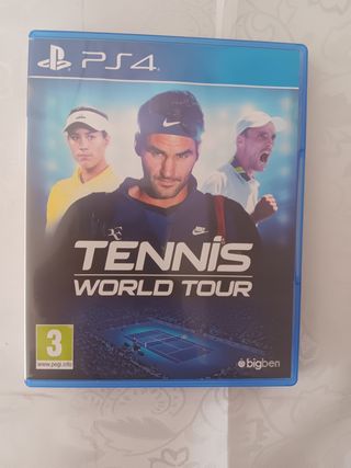 PS4 Tennis World Tour Videojuego