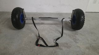 Ruedas de transporte para kayak/canoa/paddel