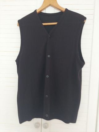 Chaleco de punto para hombre
