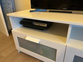 Mueble TV Brimnes Ikea Blanco