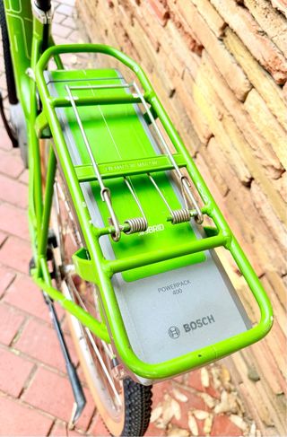 CUBE TOWN RIDE HYBRID Easy Entry Green