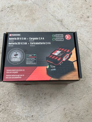 Cargador Batería Parkside 20V 2.4A PAP 20 B1