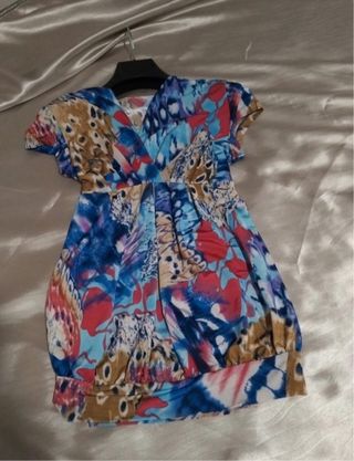 Maglietta sbarazzina fantasia colorata