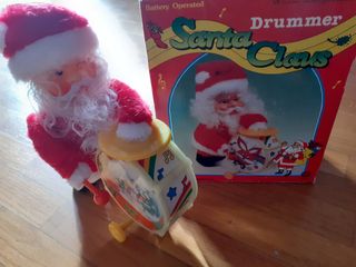 Papá Noel caminante musical