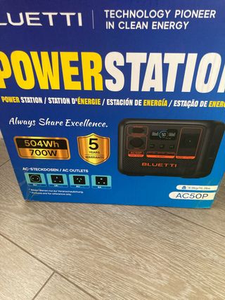 Estación de Energía Bluetti AC50P 504Wh