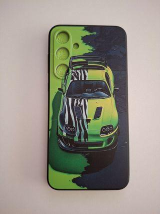 Funda Samsung Galaxy A35 5G Coche Verde