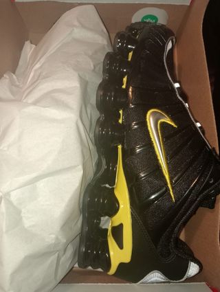 Scarpe Nike Shox TL Nero Giallo