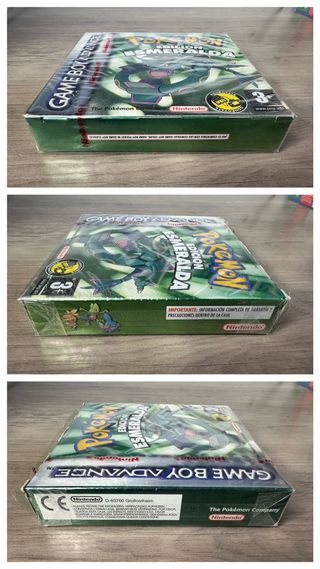 Pokémon Esmeralda Game Boy Advance PAL ESP
