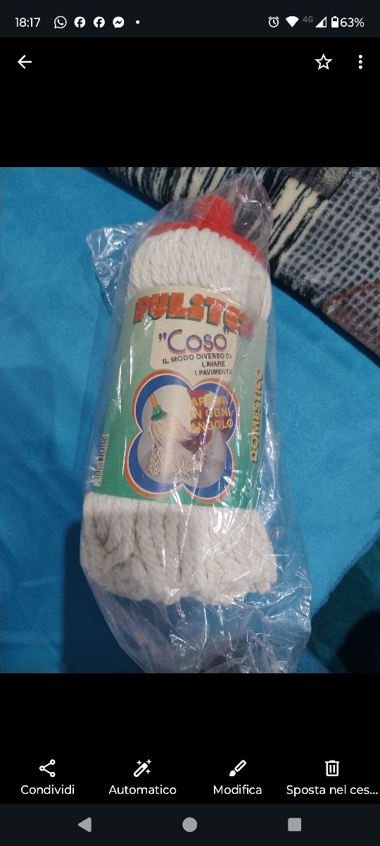 PULITEC Coso Mop, 7 pezzi nuovi