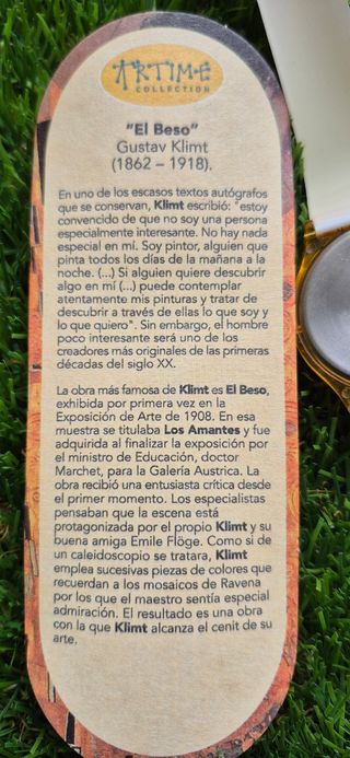 Reloj El Beso Colección Arte