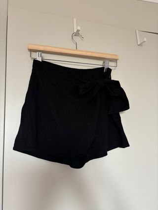 Falda pantalón Zara negra Talla 32