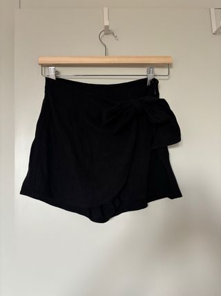 Falda pantalón Zara negra Talla 32