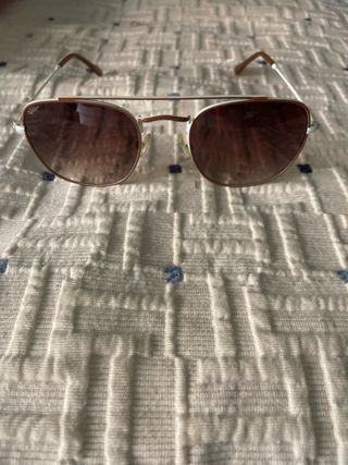 Gafas de sol aviador marrones