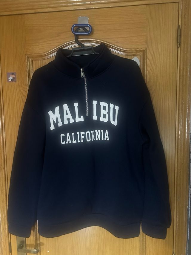 Sudadera Malibu California Azul