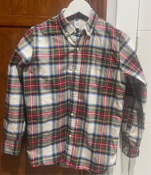 Camisa de cuadros Gap para niño
