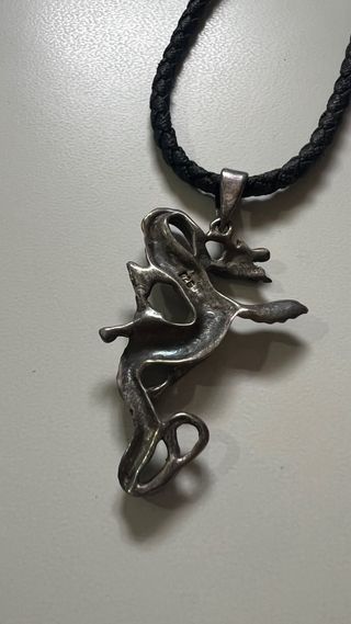Colgante Dragón Plata Hombre