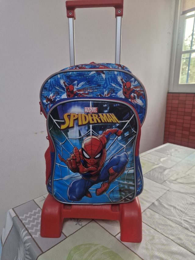 Mochila Ruedas Spiderman Marvel